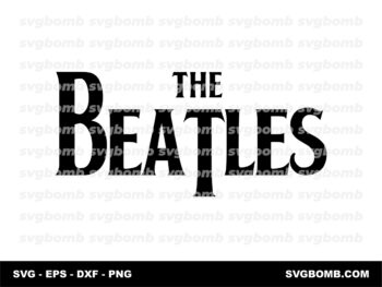 The Beatles Logo SVG