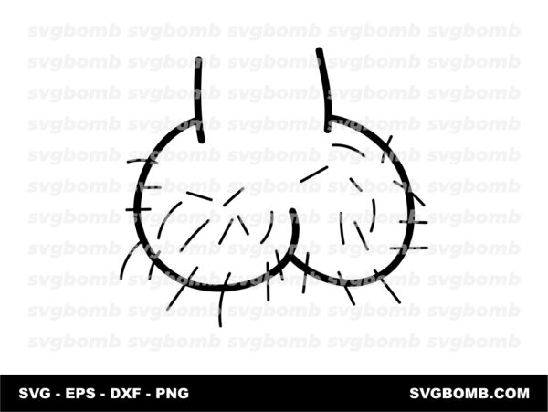 Ball Sack SVG Funny Design for Decals