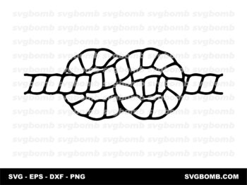 Figure 8 Rope Knot svg