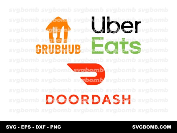 Food Delivery SVG File
