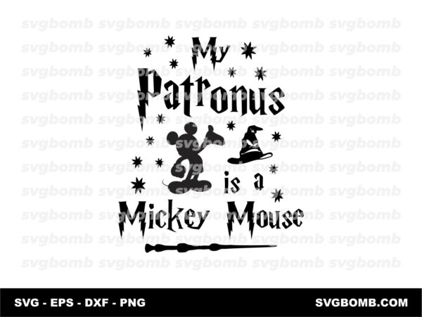 My Patronus Mickey Mouse Design SVG Download