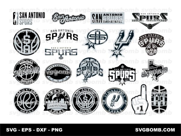 NBA San Antonio Spurs Logo Bundle Download