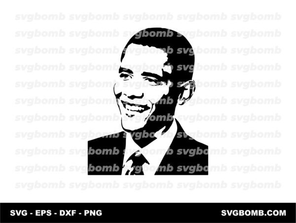Obama SVG Cut Files