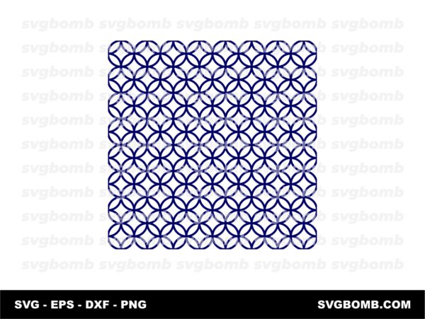 Pattern SVG EPS For Vinyl Window Decal