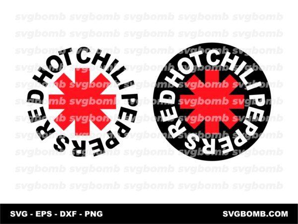 Red Hot Chili Peppers Logo SVG