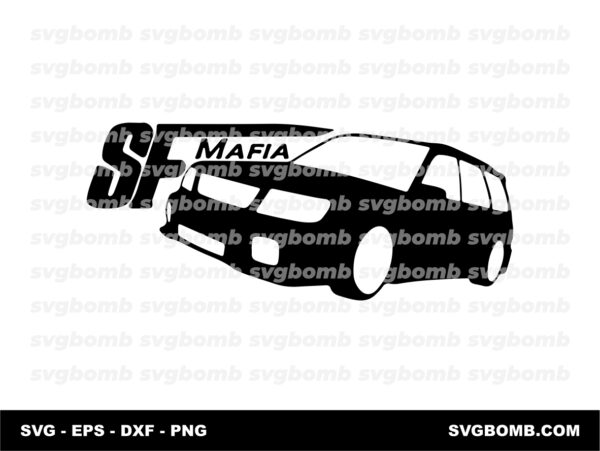 Sf Mafia Auto SVG, Sticker, JDM, Decals, Cricut