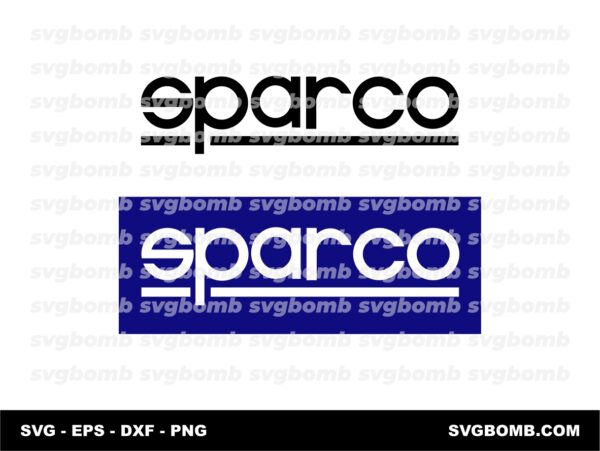 Sparco Logo SVG Cut Files