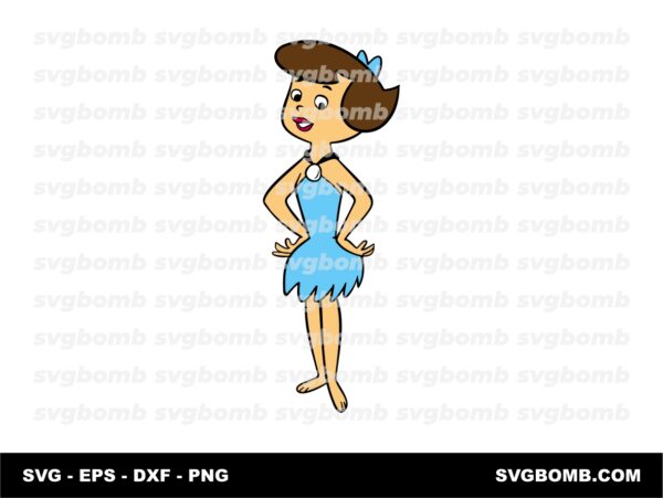 Betty Rubble The Flintstones Vector Download