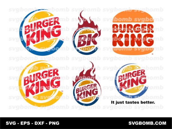 Burger King Logo Bundle SVG