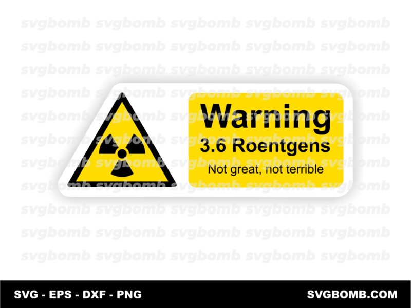 Chernobyl 3.6 Roentgens HD PNG Fil Download
