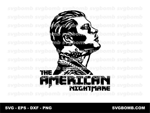 Cody Rhodes The American Nightmare Design Silhouette svg