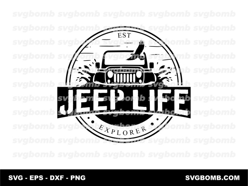 Jeep Life SVG Design Download
