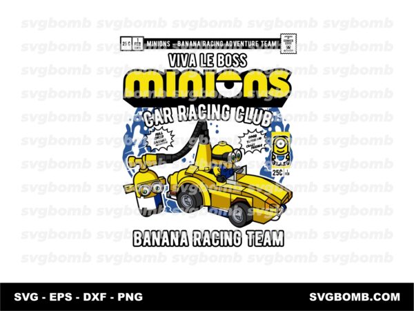 Minions DTF Design PNG Download