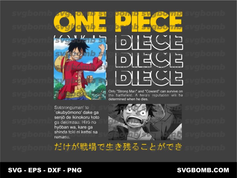 One Piece DTF Design Download