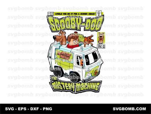 Scooby Doo Shirt Design PNG