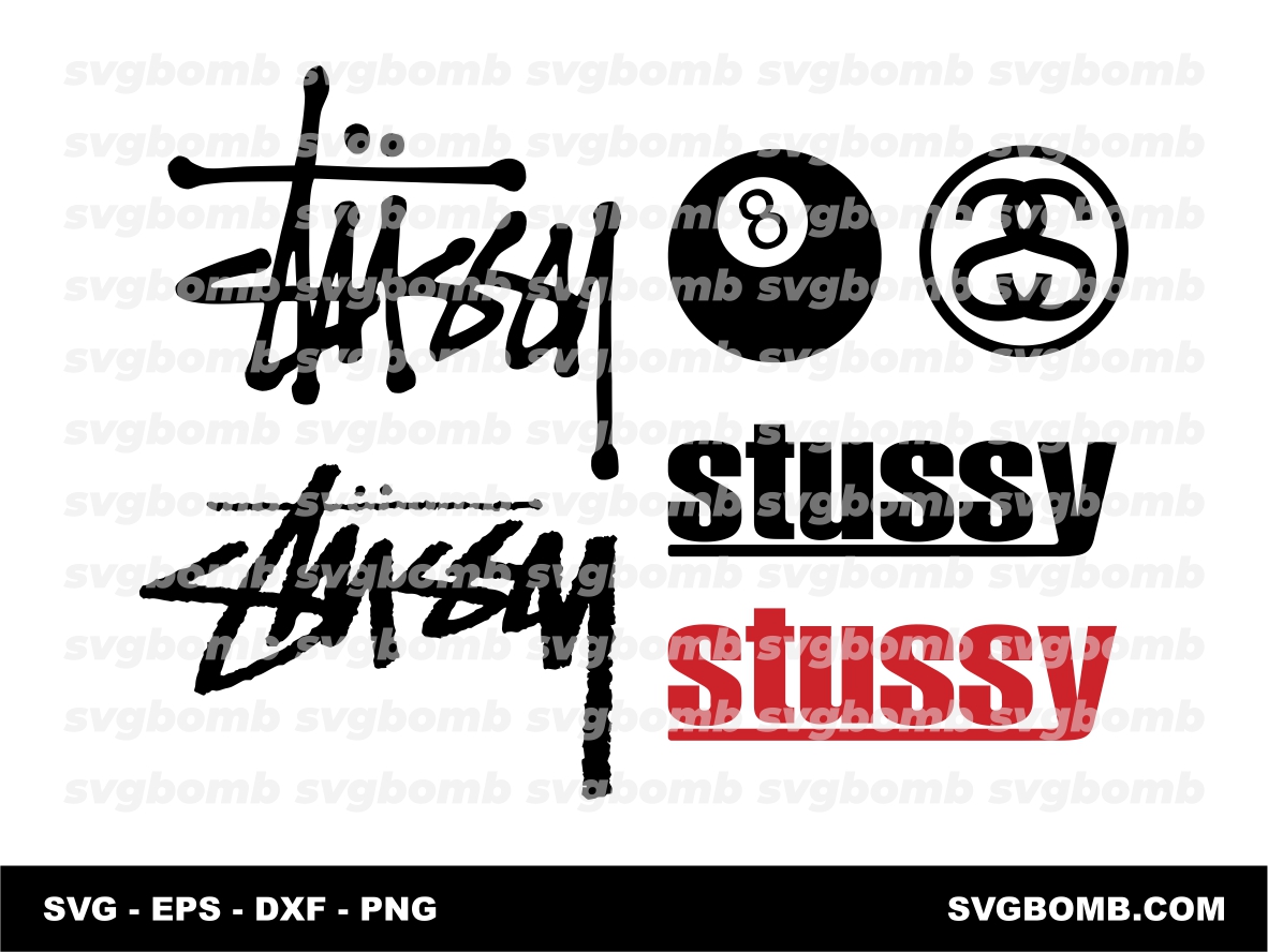 Stussy Logo SVG Cut Files