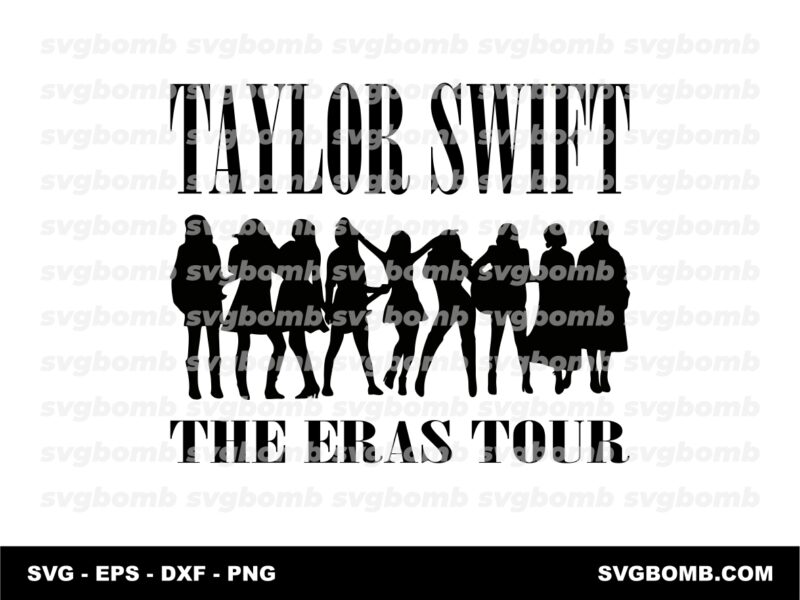 Taylor Swift The Eras Tour Files HD PNG Vector SVG
