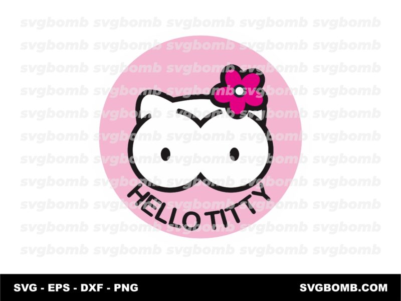 Cute Hello Kitty Sticker JDM