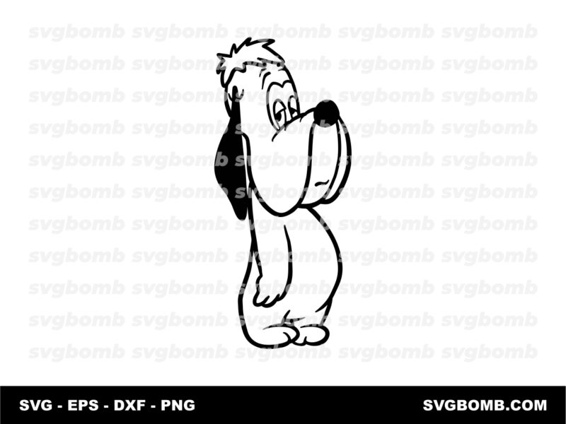 Droopy The Dog SVG