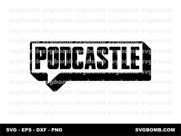 Podcastle Logo SVG Download