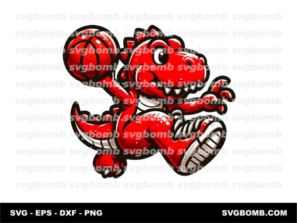 Raptor Fun Mascot Design