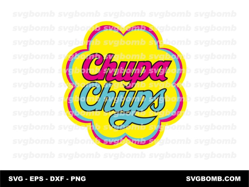 Sticker Chupa Chups Logo Vector