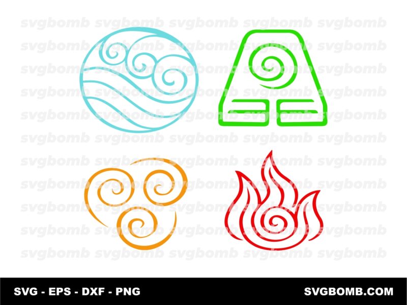 Avatar Symbols SVG PNG DXF