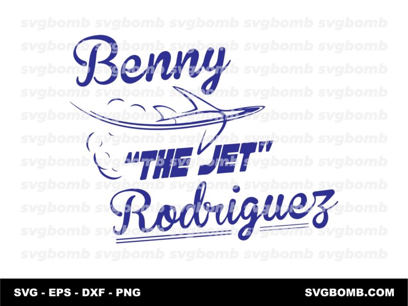 Benny The Jet Rodriguez SVG