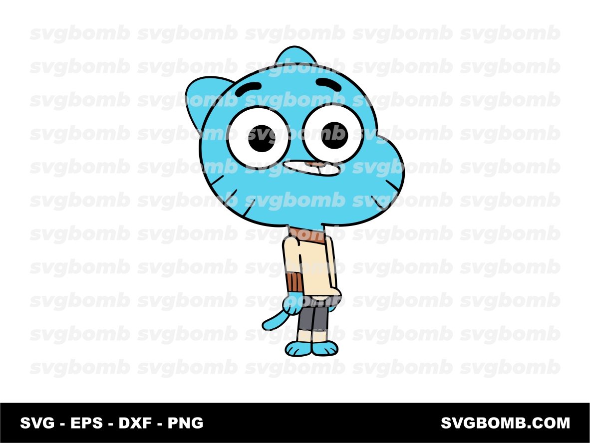 Gumball Watterson SVG Image