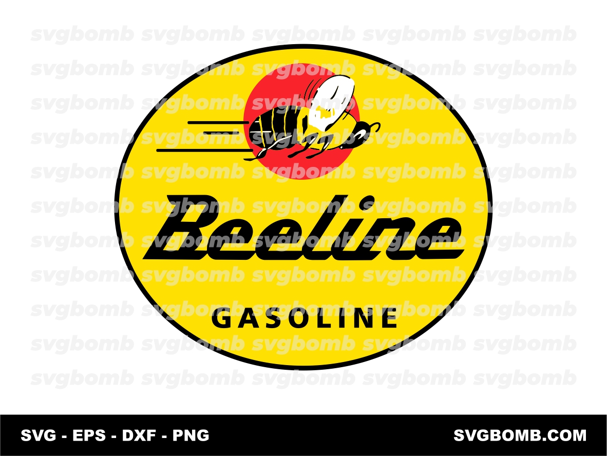 beeline gasoline logo vector svg