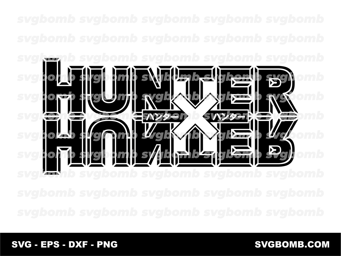 hunterxhunter logo SVG