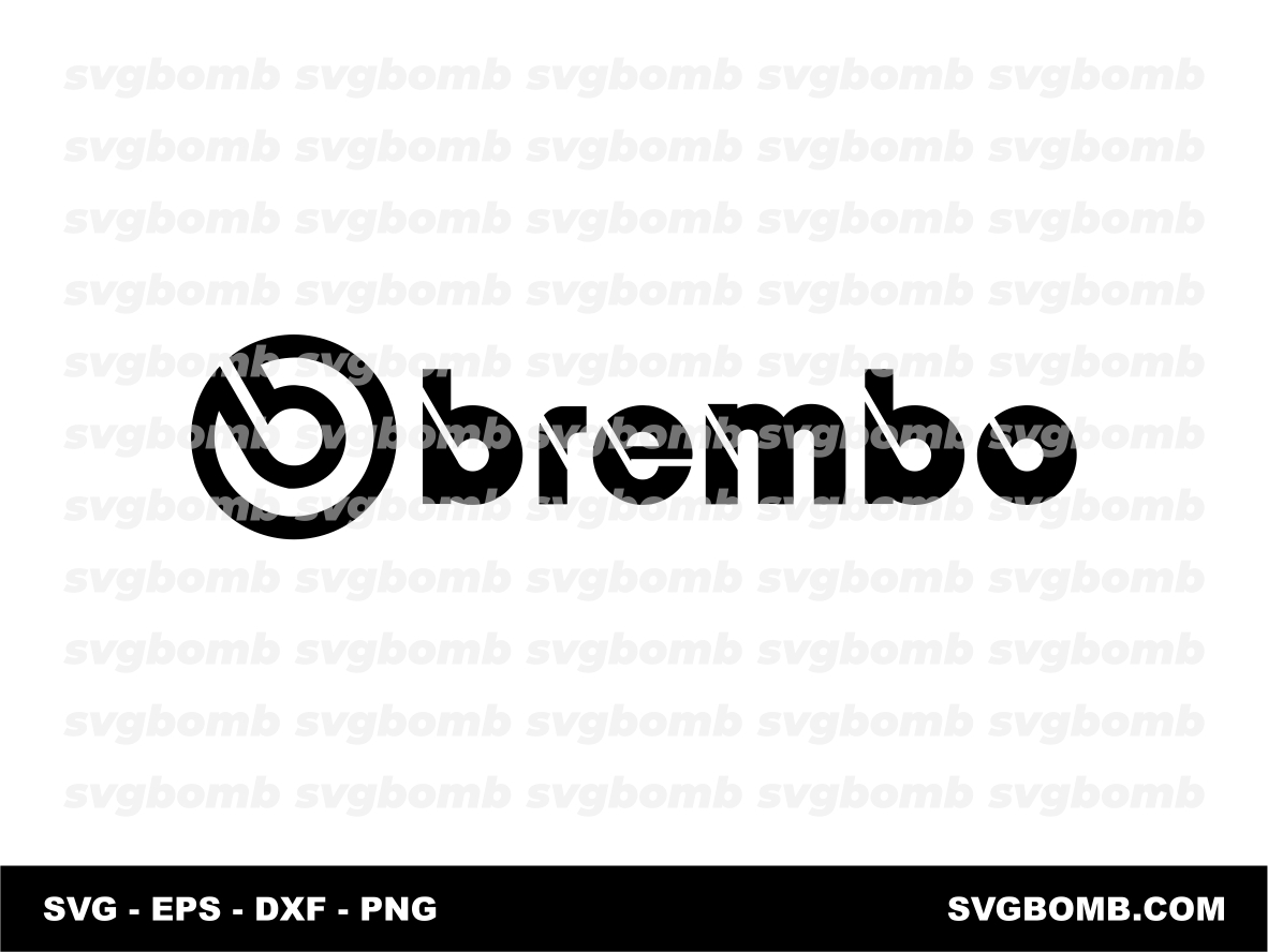 Brembo Logo Download SVG, DXF, EPS PNG