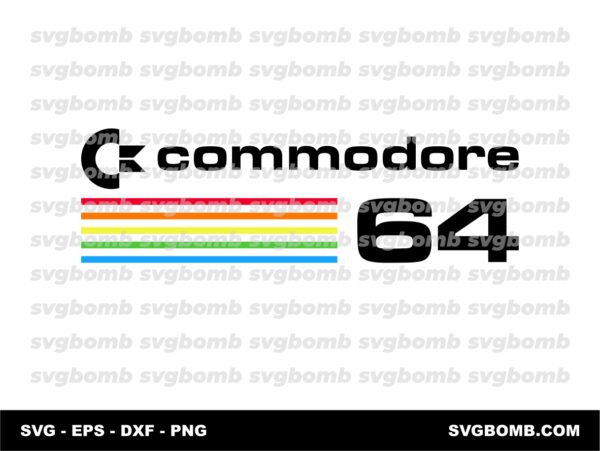 Commodore 64 logo svg