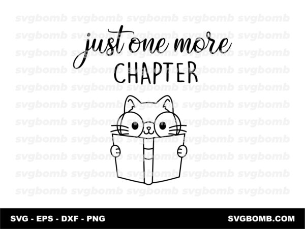 Just one more chapter SVG