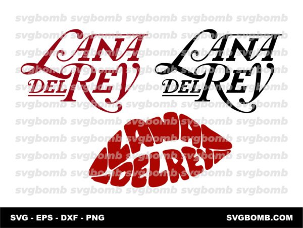 Lana Del Rey Logo SVG