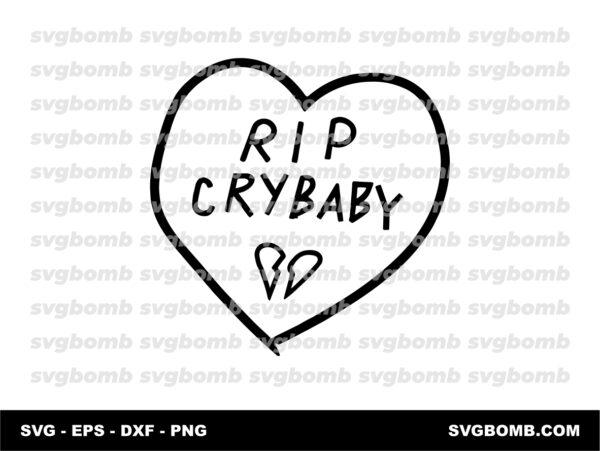 Rip Crybaby SVG