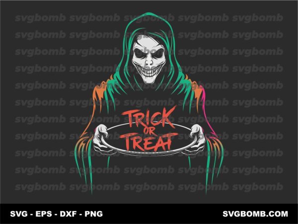 Trick or Trick PNG Download for DTF