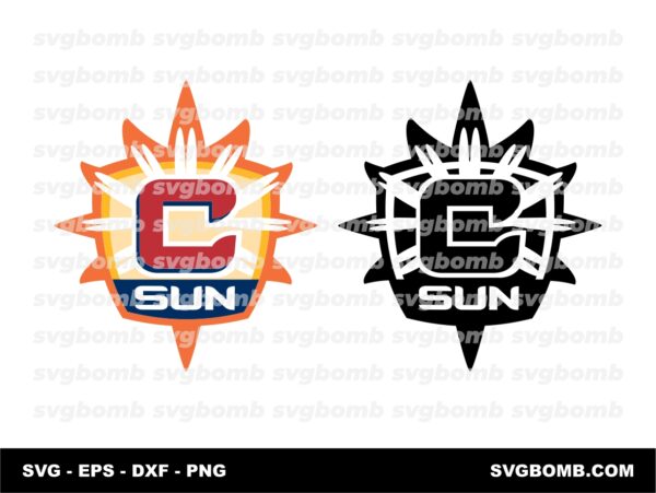 WNBA Connecticut Sun Logo SVG PNG HD