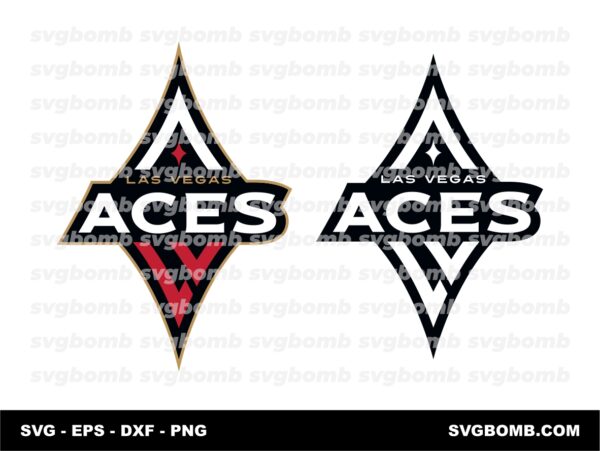 WNBA Las Vegas Aces Logo SVG PNG HD