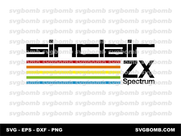 Zx Spectrum logo SVG