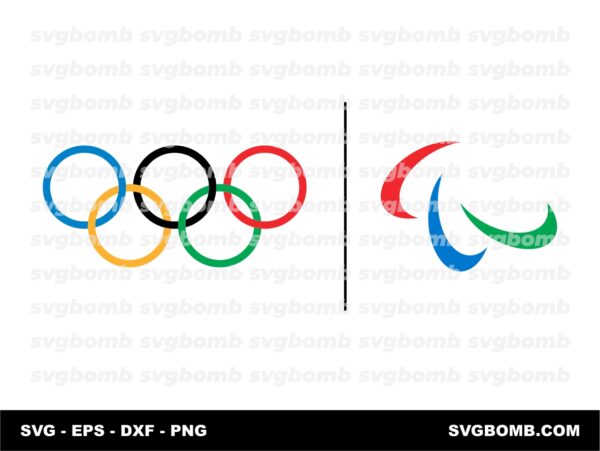 paralympics logo svg eps dxf png download file