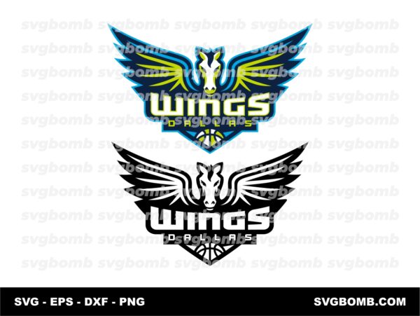 wnba dallas wings logo svg cricut png hd dxf eps