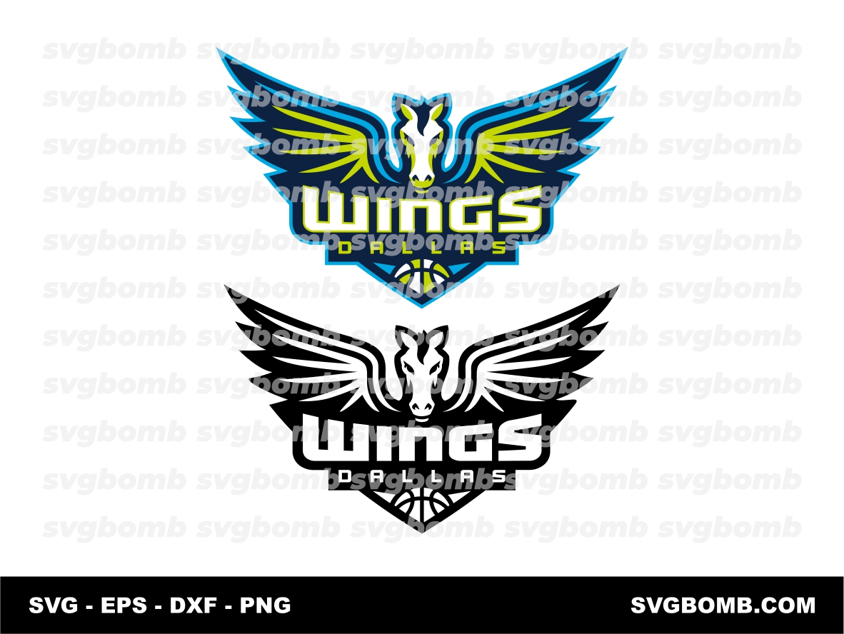 wnba dallas wings logo svg cricut png hd dxf eps