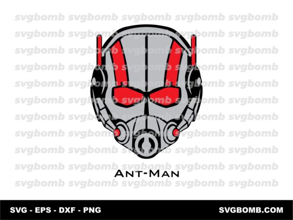 Ant Man Face Mask SVG Download