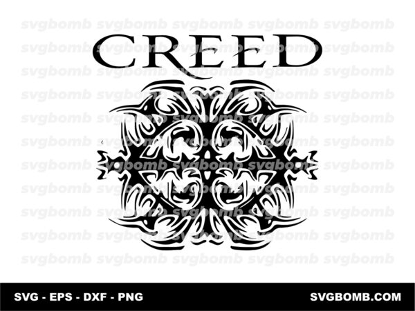 Creed SVG Band Logo