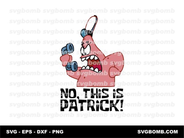 Patrick Meme SpongeBob SVG