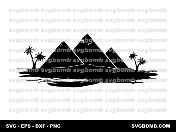 Pyramid SVG Pyramid Silhouette Egypt