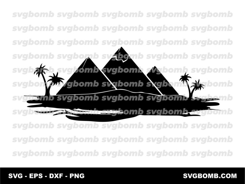 Pyramid SVG Pyramid Silhouette Egypt