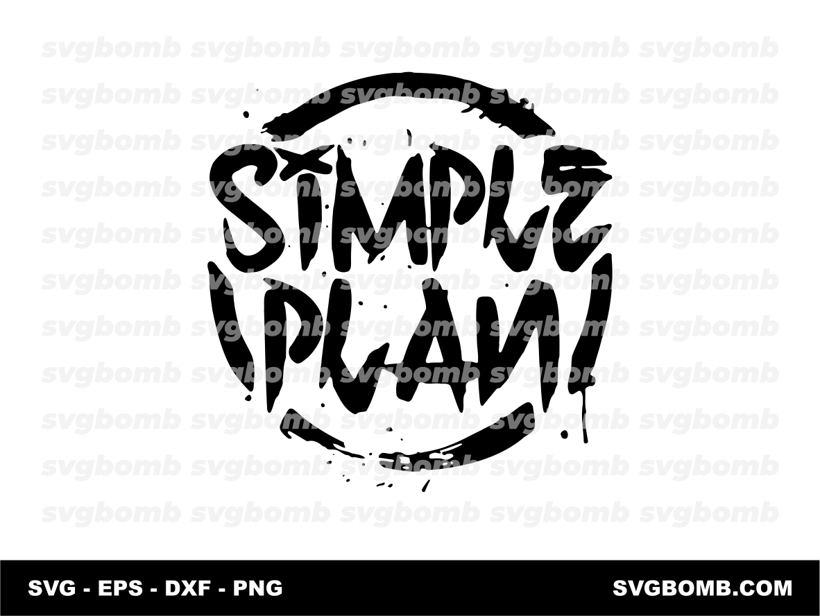 Simple Plan SVG Logo Band Download