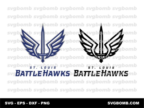 St. Louis Battle hawks svg